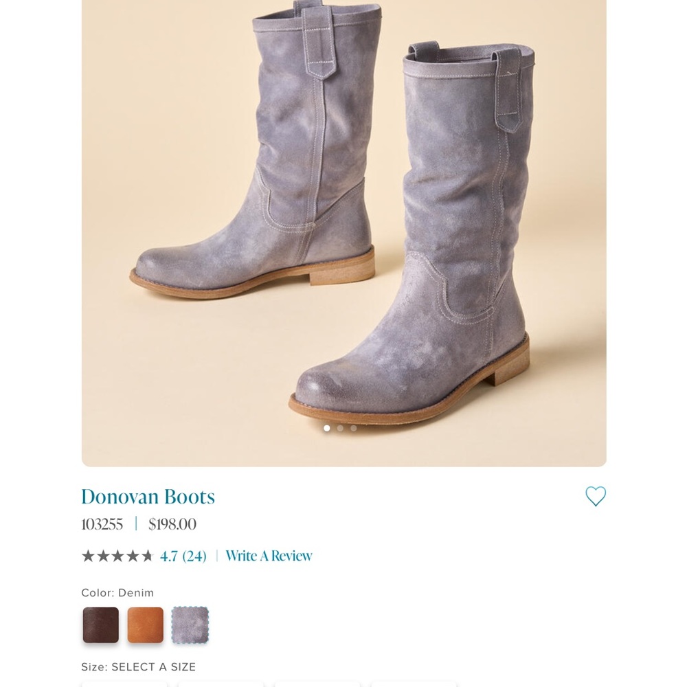 NWOB Size 10..Sundance ,Donovan sueded leather boots.